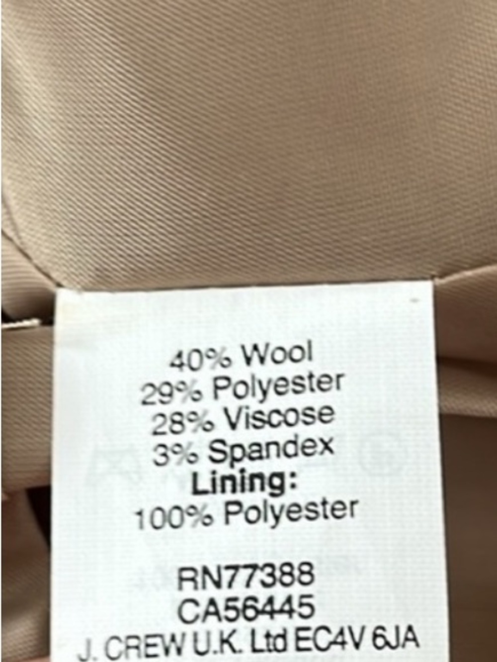 J. Crew Camel Elastic-Waist A-Line Skirt - Picture 6 of 8